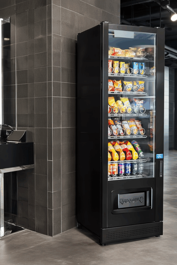 Gen4 Plaats Deze Automaat In Een Grote Moderne Barbershop Zonder Personen Of Tekst Op De 32223118 600x900